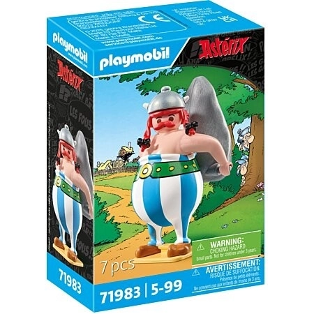 Figurină Obelix cu Menhir