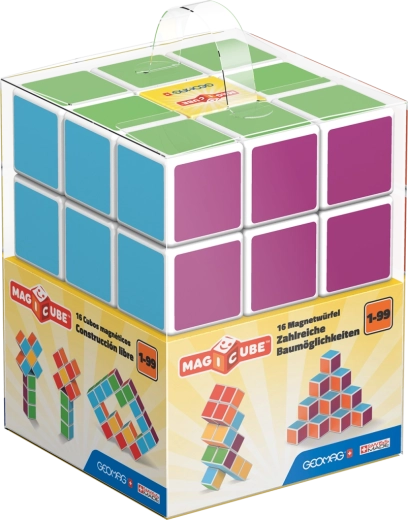 Geomag Magicube cuburi magnetice creative 16 piese