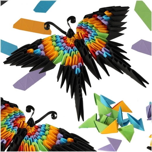 Alexander set creativ Origami 3D fluture