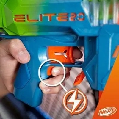 Blaster motorizat cu două țevi Nerf Elite 2.0