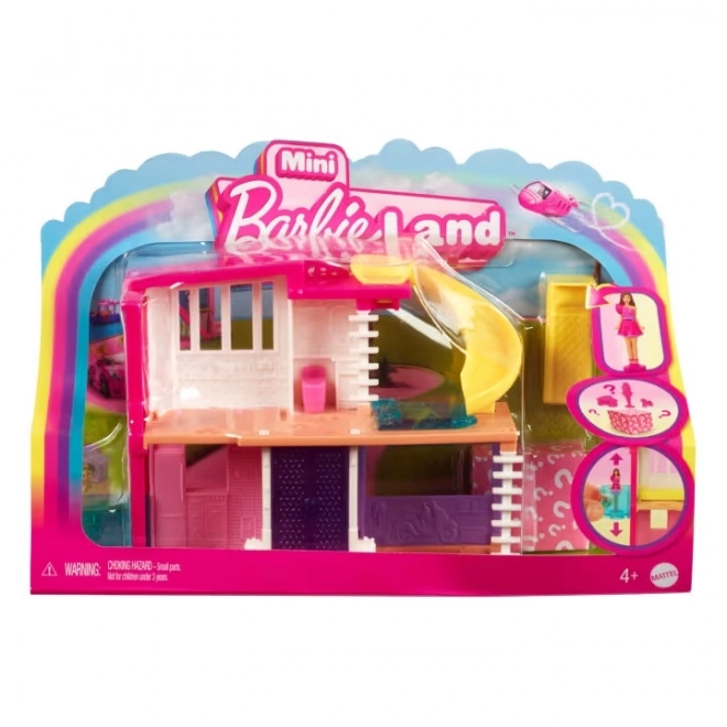 Casa de păpuși Barbie Mini Barbieland cu păpușă