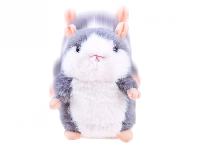 Hamster pluș interactiv și amuzant – Gri