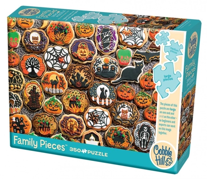 Puzzle de familie Cobble Hill turta dulce de Halloween 350 piese