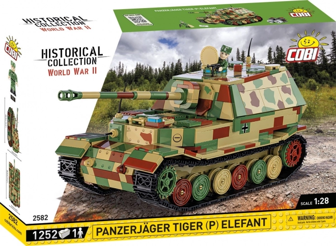 Model de construcție Panzerjäger Tiger (P) Elefant