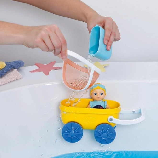 Cărucior Splish Splash cu păpușa BABY born Emma