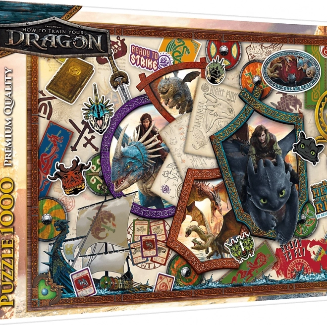 Puzzle Cum să-ți dresezi dragonul 1000 piese