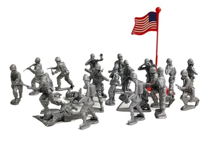 Set figurine soldați 100 piese