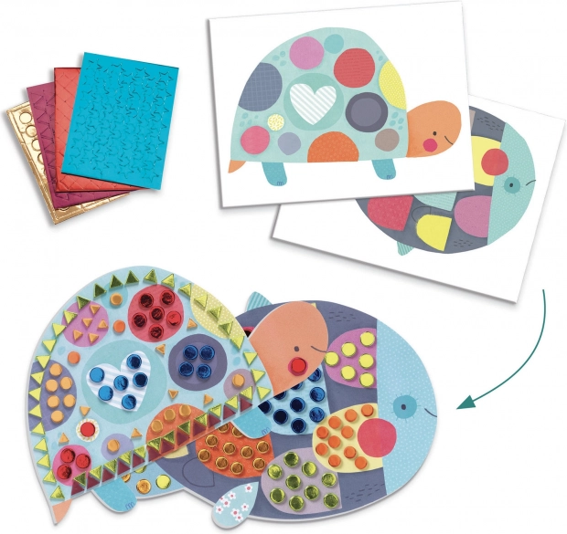 DJECO set creativ Casă plină de animale