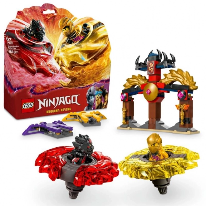 Zestaw LEGO Ninjago bătălie Smocze Spinjitzu