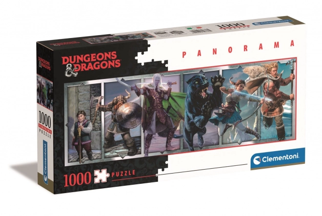 Puzzle panoramic Dungeons & Dragons 1000 piese