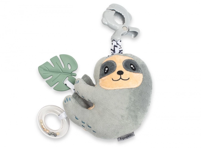 Lenes de pluș cu clip New Baby 15 cm
