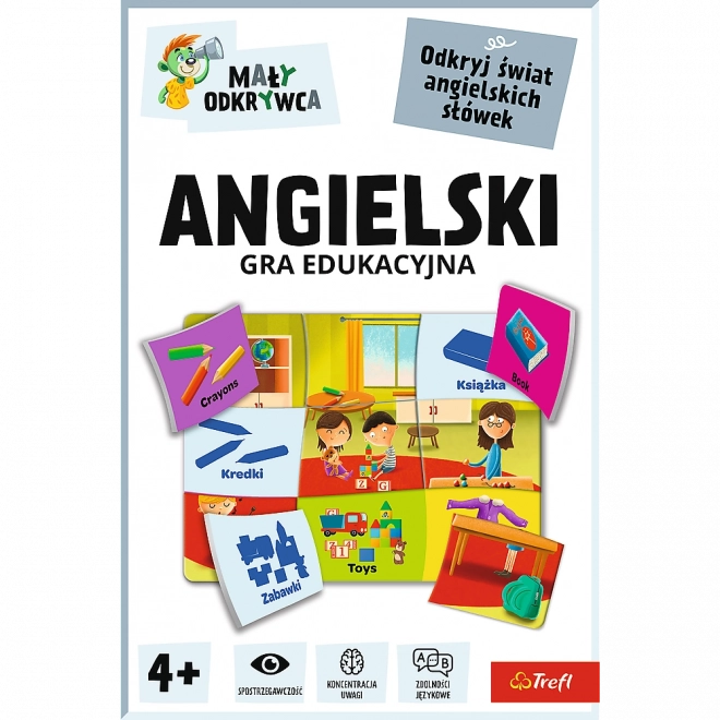Micul descoperitor - Joc educativ limba engleză Trefl