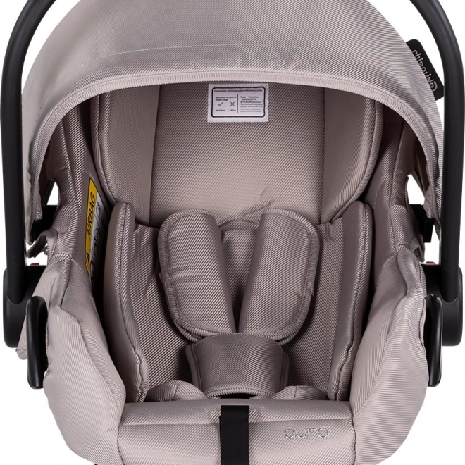 Scaun auto Aura i-Size 40-85cm Tiramisu