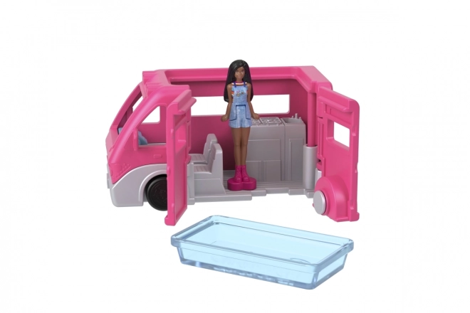 Pachet Mini BarbieLand cu rulota DreamCamper