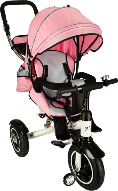 Tricicleta Copii Trike Fix V3 cu Scaun Rotativ și Copertină