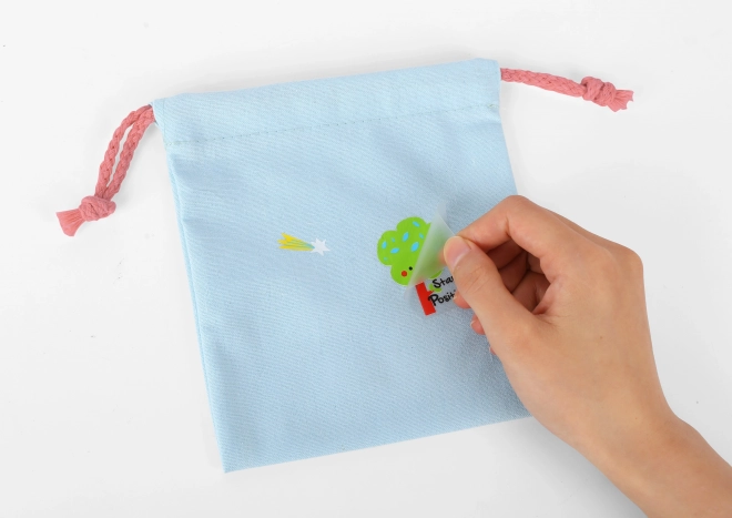 Set creativ poșetă magică cu stickere Woopie Art&Fun