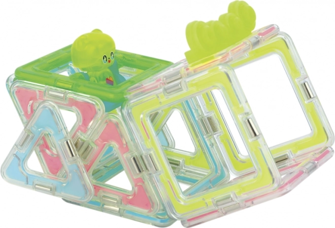 Blocuri magnetice Magformers Glowing Craft 20 piese