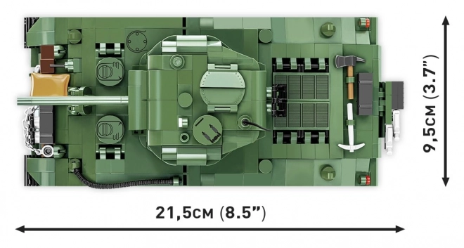 Model din blocuri Cobi M4A3 Sherman