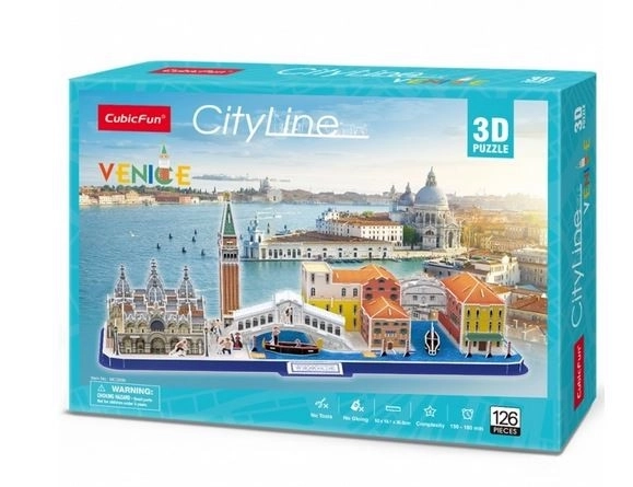 Puzzle 3D Linie orașului Veneția