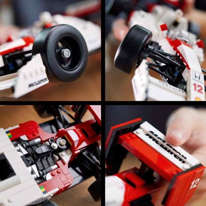 Set LEGO Icons McLaren MP4/4 și Ayrton Senna