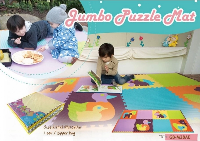 Puzzle din spumă cu animale Baby Great