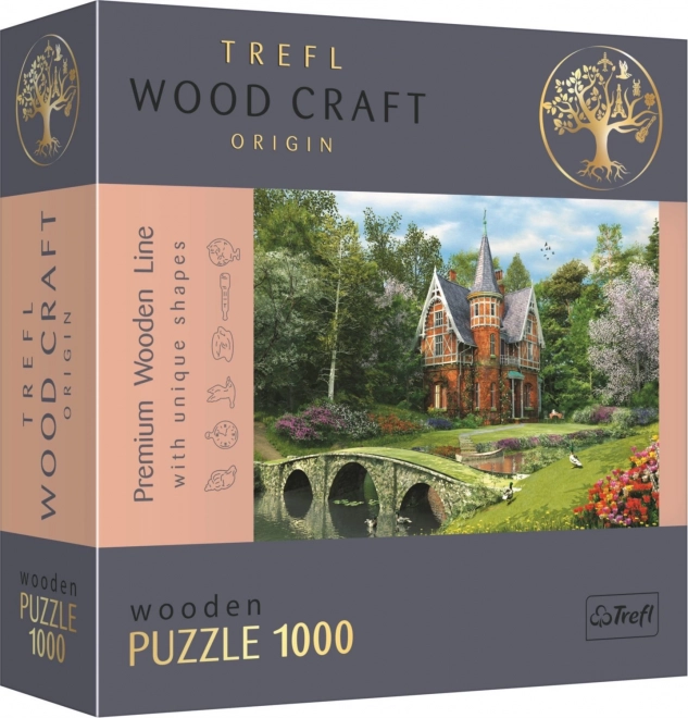 Puzzle din lemn House Victorian TREFL 1000 piese