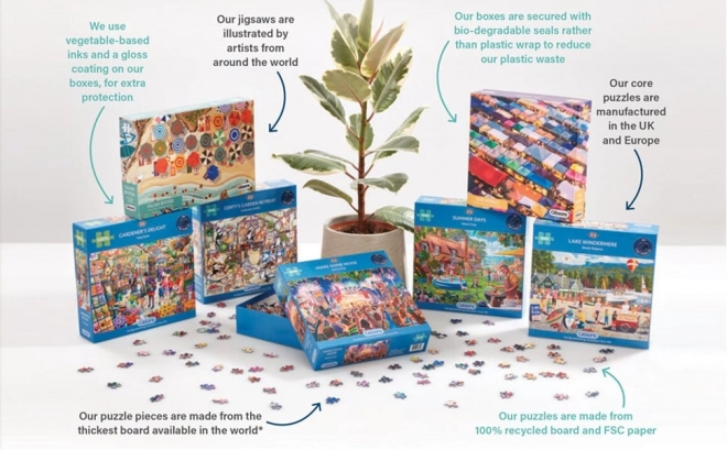 Puzzle 500 piese Vedere pe Coasta