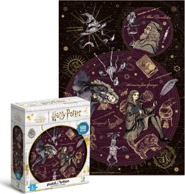 Puzzle DODO Harry Potter: Dumbledore, Hermione și Luna, 500 piese