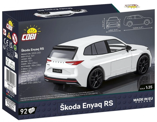 Set de construcție Skoda Enyaq RS