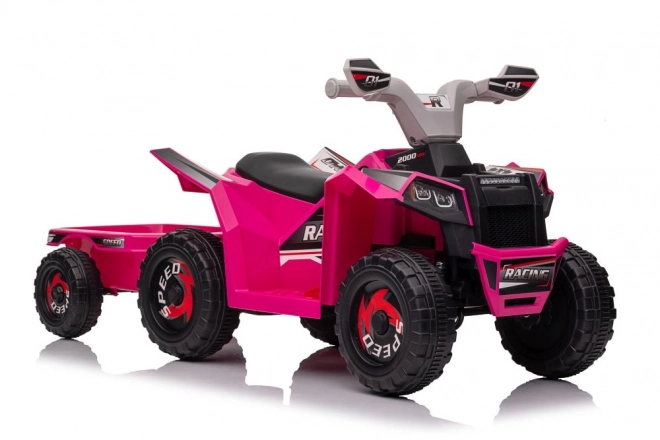 Gokart negru Monster pe pedale cu roți largi umflate