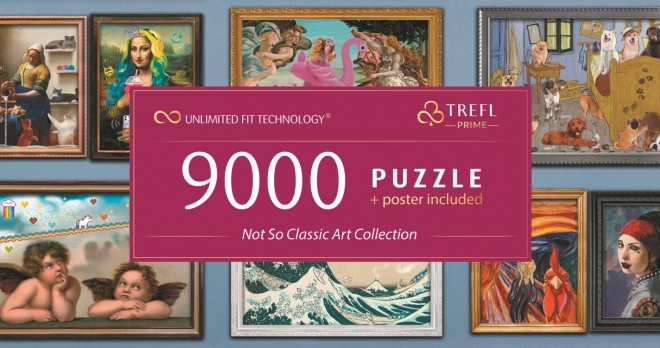 Puzzle artă neconvențională 9000 de piese