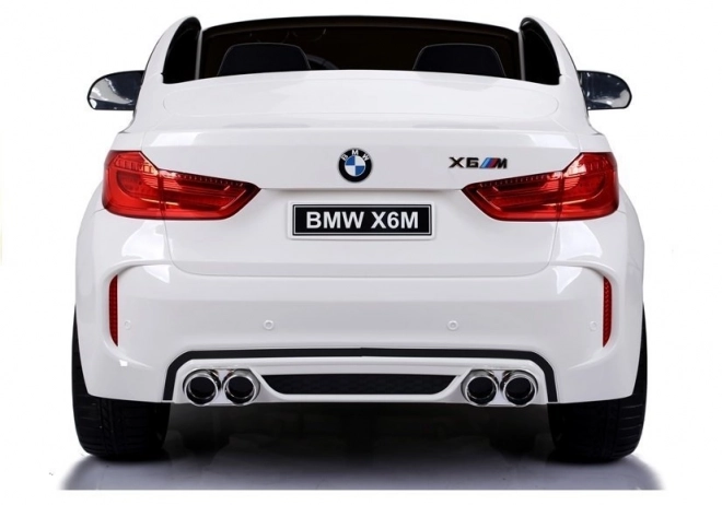 Mașină electrică pentru copii BMW X6M Albă
