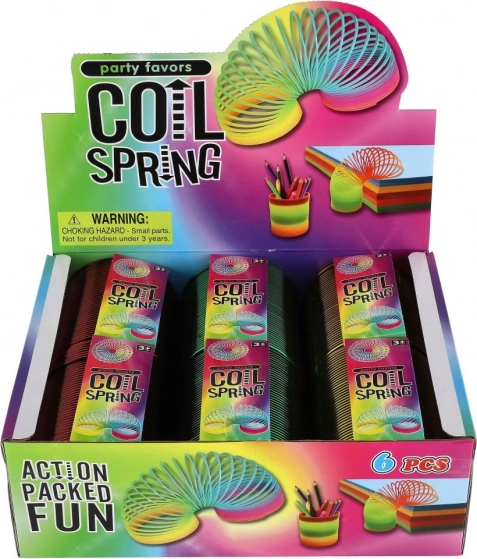 Spirală de plastic cu efect metalic