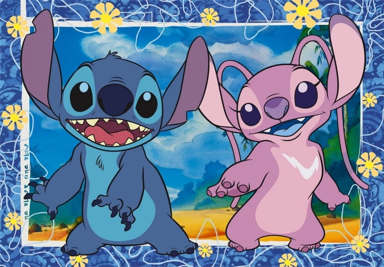 CLEMENTONI Puzzle Stitch 104 piese