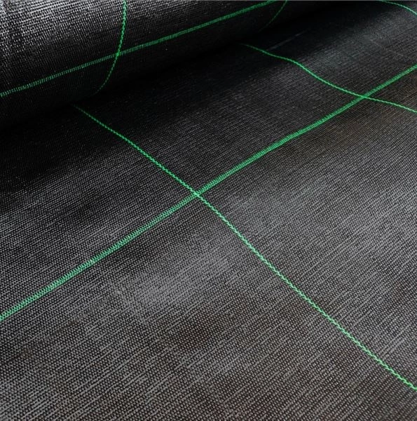 agrotextilă neagră 1,1x100m UV 135g împotriva buruienilor + ancore