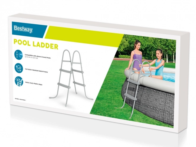 Ladder metalic Bestway pentru piscină 84 cm