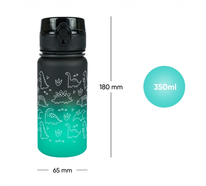 Sticlă Tritan pentru băuturi Gradient Dino, 350 ml