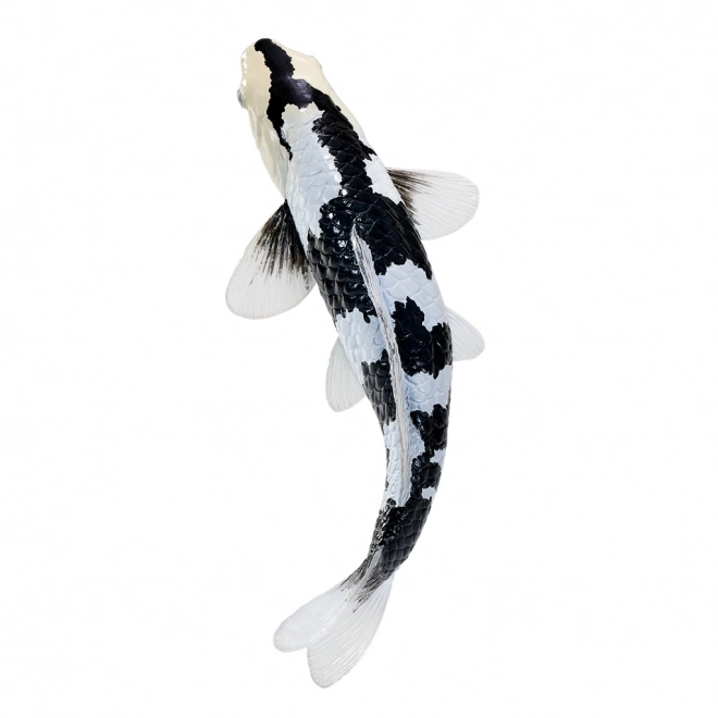Figurină Mojo crap Koi Shiro Utsuri