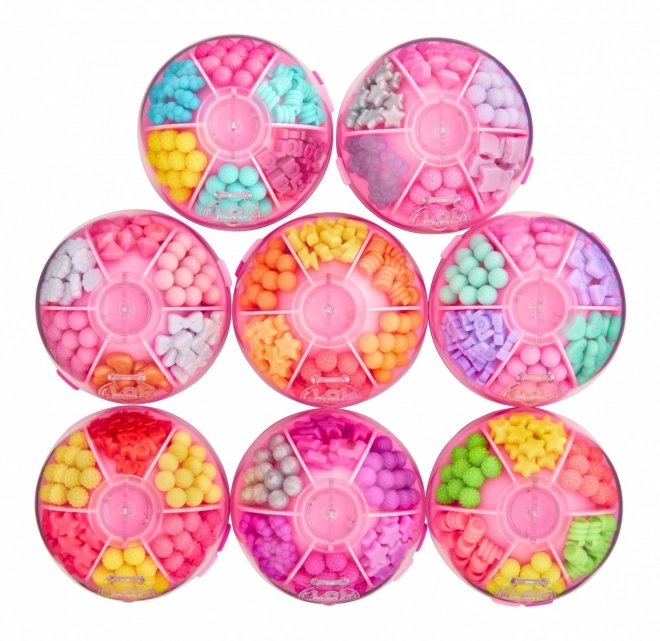 Păpușa L.O.L. Surprise Hair Beads Tots - set de 12 bucăți