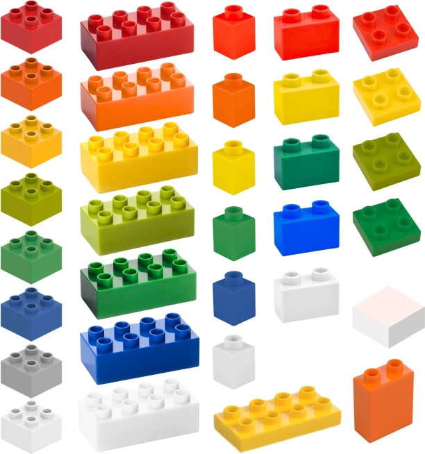 Set de construcție MASTERKIDZ STEM cu 563 piese și 4 atașamente pentru panou