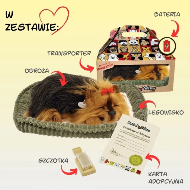 Cățeluș animat Yorkies de la Perfect Petzzz
