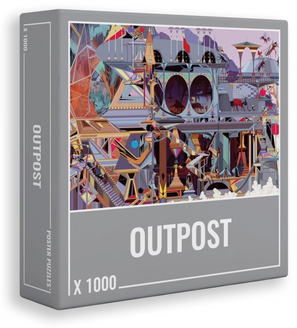 Puzzle Outpost 1000 piese CLOUDERRIES