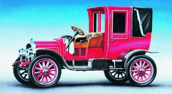 Model Packard Landaulet 1912