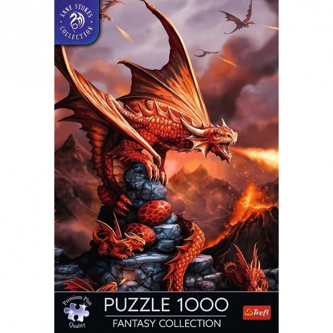 Puzzle Ognitul Dragon de Anne Stokes