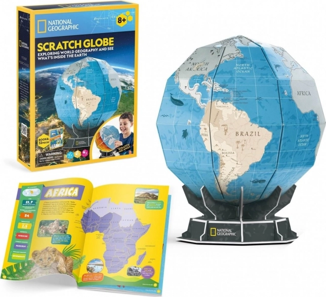 Puzzle 3D Globus National Geographic