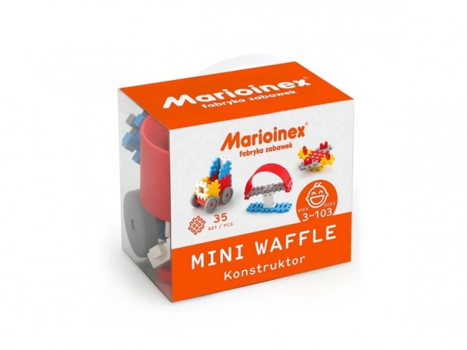 Klocki Waffle Mini pentru Băieți 35 Piese