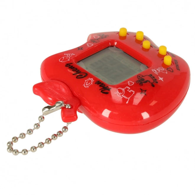 jucărie electronica Tamagotchi forma măr roșu