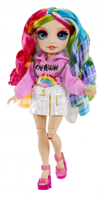 Păpușa creativă Rainbow High Amaya Raine cu cristale