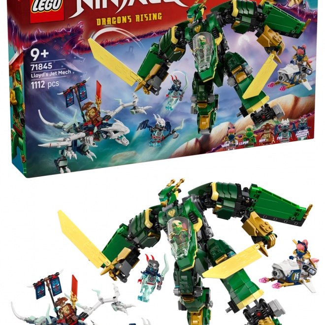 Robotul cu reacție al lui Lloyd din Lego Ninjago