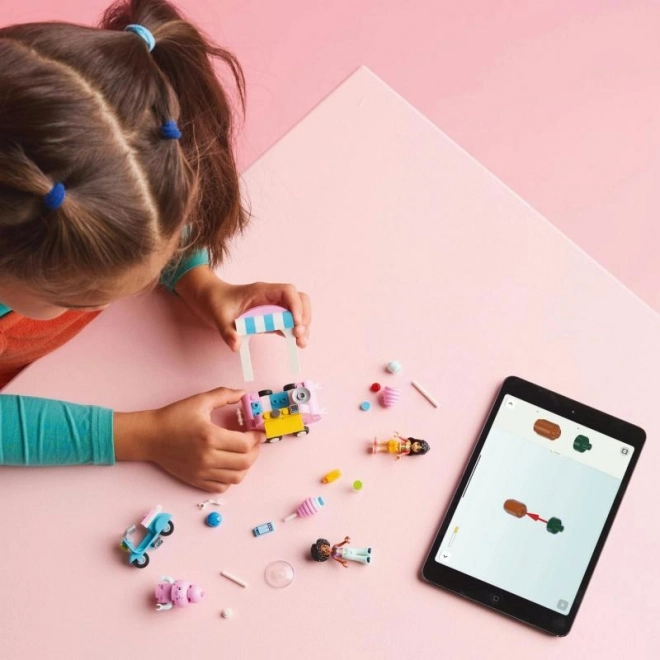 Lego Friends Stand cu vată de zahăr și scuter